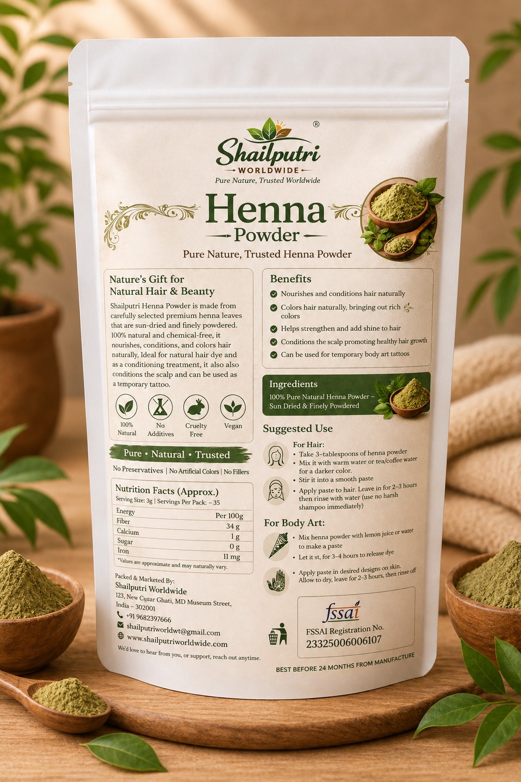 Henna Powder - Image 2