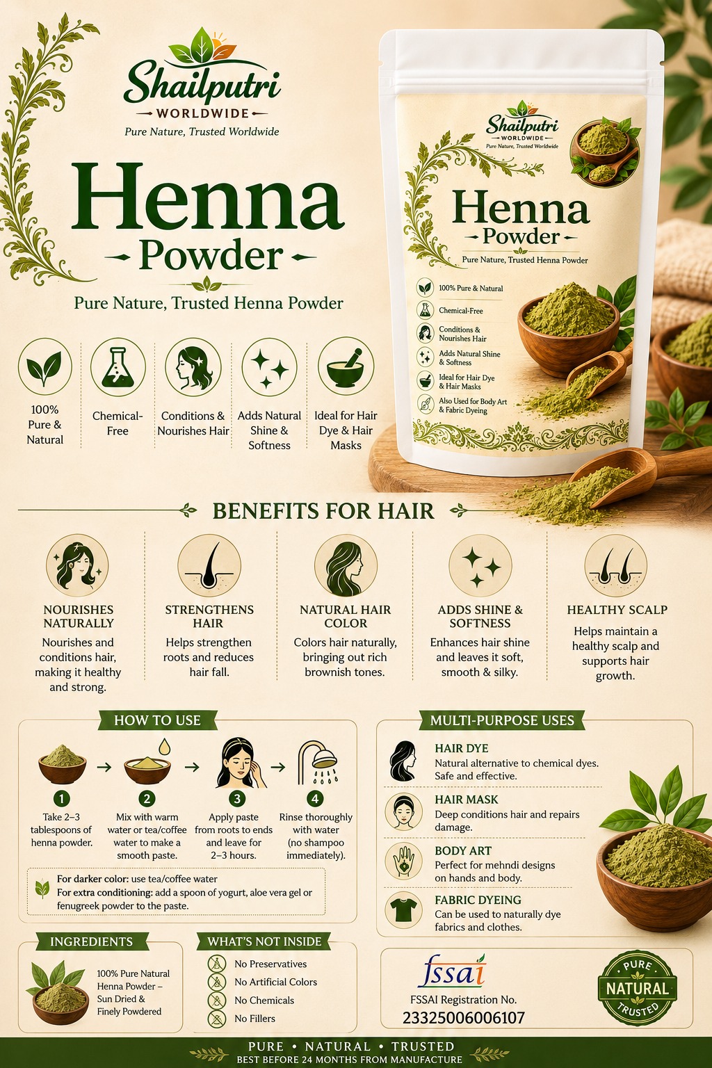 Henna Powder - Image 3
