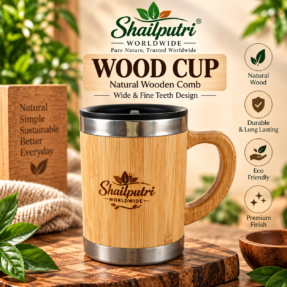 wooden coffee mug bamboo cup